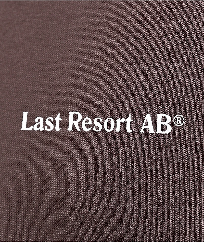 Last Resort AB Atlas Monogram Brown T-Shirt