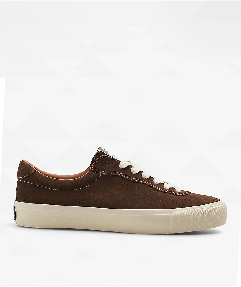 Last Resort AB VM001-Lo Bison Brown & White Skate Shoes
