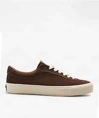 Last Resort AB VM001-Lo Bison Brown & White Skate Shoes
