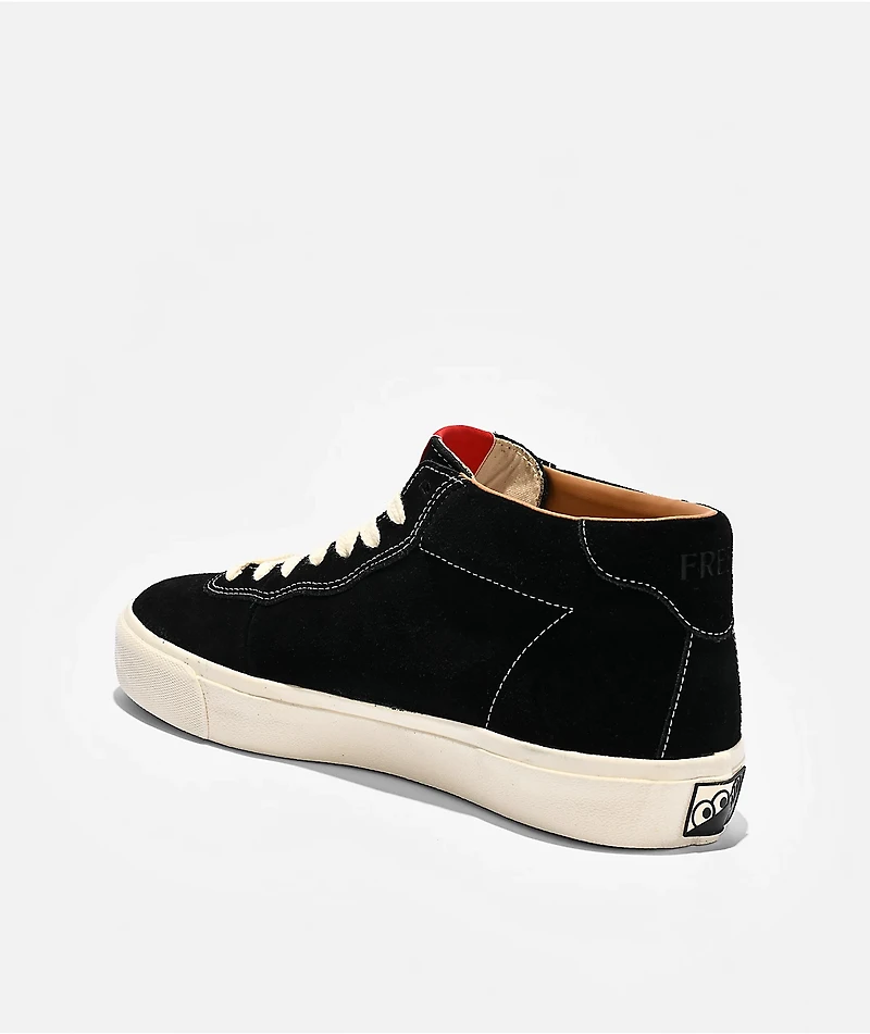Last Resort AB VM001-Mid Black & White Skate Shoes