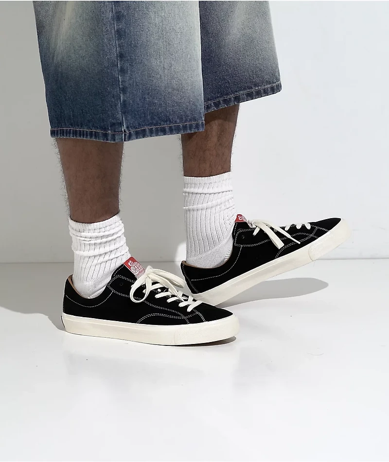 Last Resort AB VM003-LO Black & White Skate Shoes