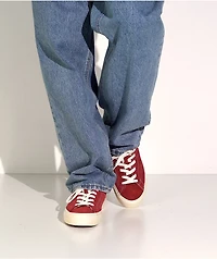 Last Resort AB VM003-LO Old Red Suede Skate Shoes