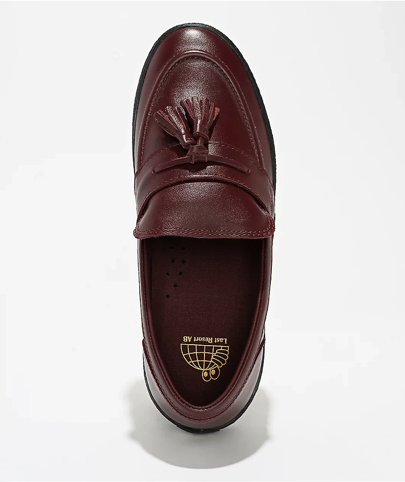 Last Resort AB VM005 Oxblood & Black Loafer Skate Shoes