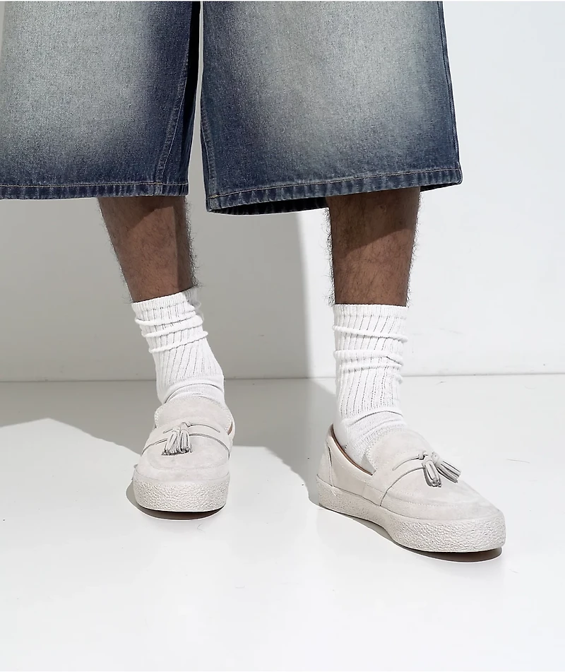 Last Resort AB VM005 White Loafer Skate Shoes