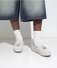 Last Resort AB VM005 White Loafer Skate Shoes