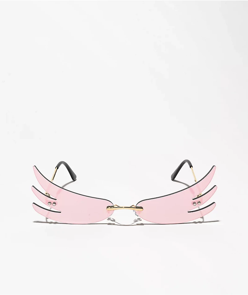 Laugh Wing Iridescent Sunglasses