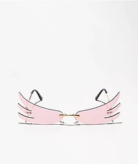 Laugh Wing Iridescent Sunglasses