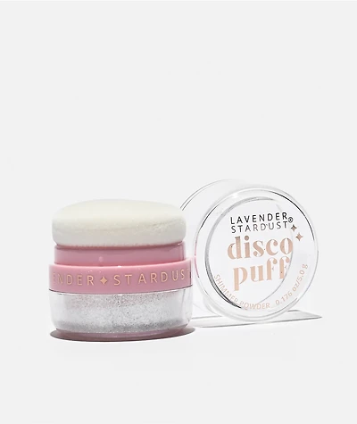 Lavender Stardust Disco Puff Angel Shimmer Powder