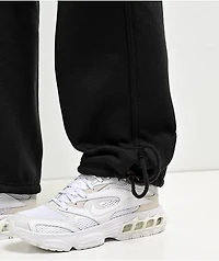 Leah Kirsch Black Cargo Sweatpants