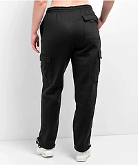 Leah Kirsch Black Cargo Sweatpants