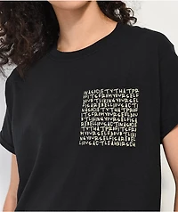 Leah Kirsch Black Pocket T-Shirt