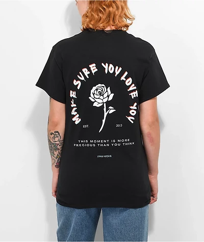 Leah Kirsch Make Sure You Love Black T-Shirt