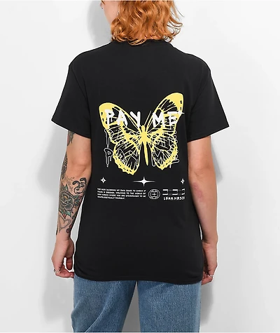 Leah Kirsch Pay Me Black T-Shirt