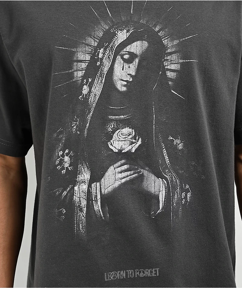 Learn To Forget Blessed Vintage Black T-Shirt