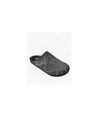Learn To Forget Cyberchain Grey Mule Sandals