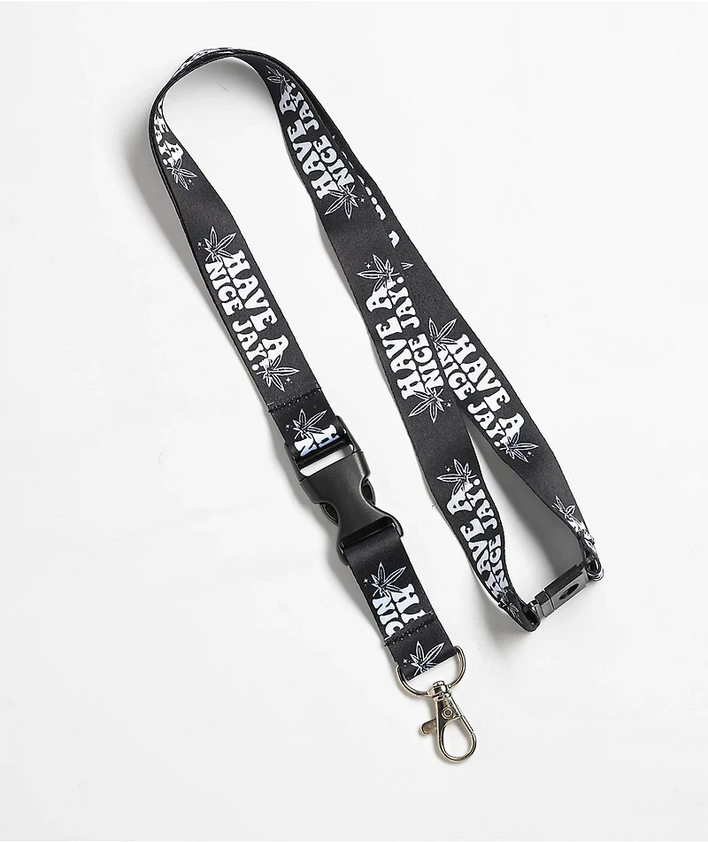 Learn To Forget Have A Nice Jay Black Lanyard