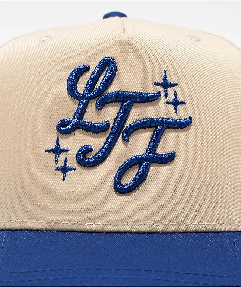 Learn To Forget LA Dosers Vintage Natural & Blue Snapback Hat