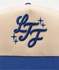 Learn To Forget LA Dosers Vintage Natural & Blue Snapback Hat