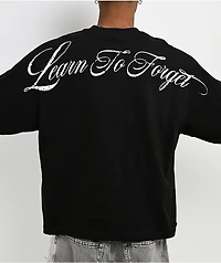 Learn To Forget Pray Black T-Shirt
