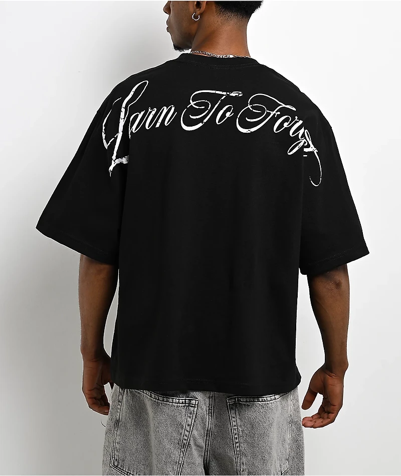 Learn To Forget Pray Black T-Shirt