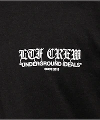 Learn To Forget Top Dog Black Long Sleeve T-Shirt