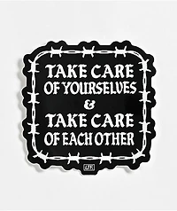 Learn To Forget x Emo Nite Take Care Sticker