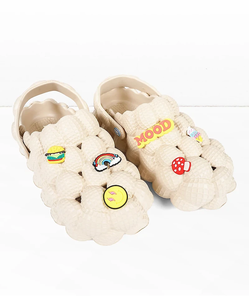 Legend Bumble Nude Slide Sandals