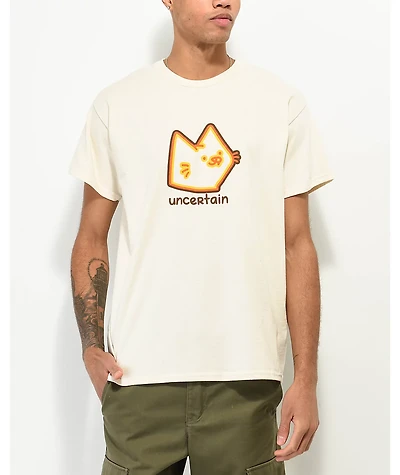 Leon Karssen Retro Logo Natural T-Shirt