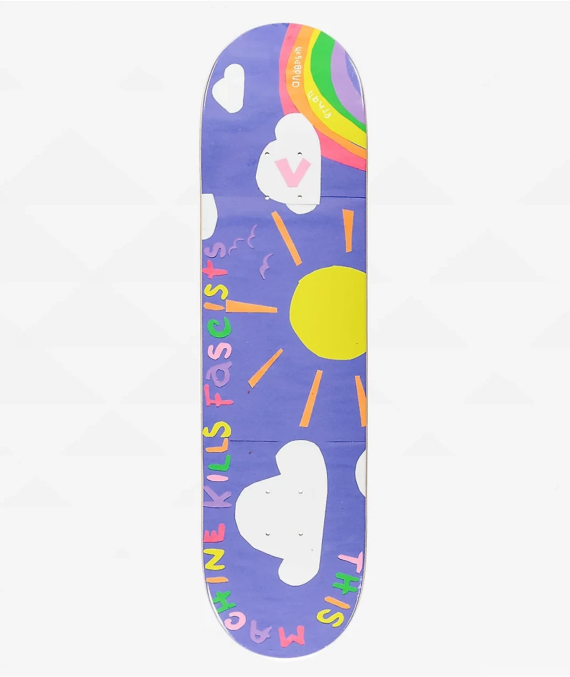 Less Than Local Anderson This Machine 8.25" Skateboard Deck