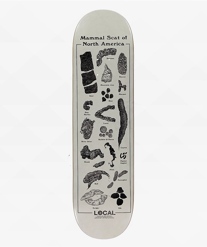 Less Than Local Scat 8.5" Skateboard Deck