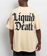 Liquid Death Death Charmer White T-Shirt
