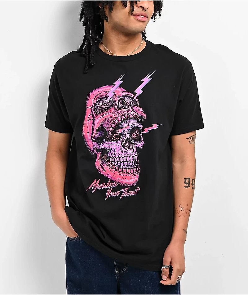 Liquid Death Electro Black T-Shirt