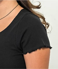 Liquid Death Instant Black Crop T-Shirt