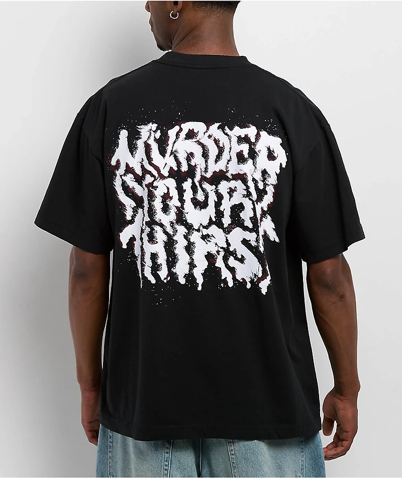 Liquid Death Instant Death Black T-Shirt