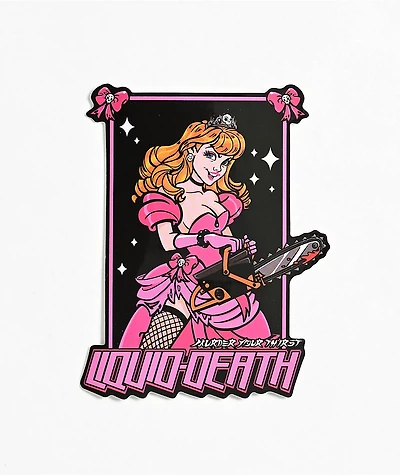 Liquid Death Murderella Sticker