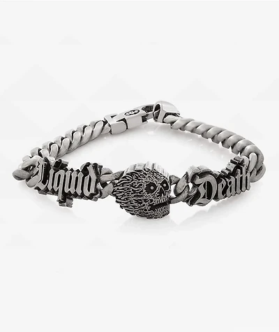 Liquid Death x King Ice Skull 8mm Cuban Link Bracelet