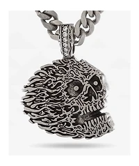 Liquid Death x King Ice Skull Necklace