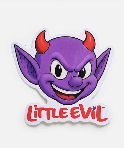 Little Evil Logo Sticker