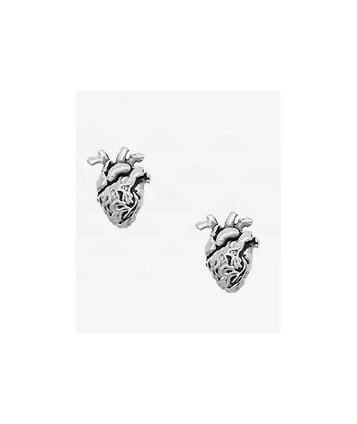 Little Rooms Chambers Silver Stud Earrings
