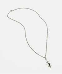 Little Rooms Hunter 24" Silver Necklace
