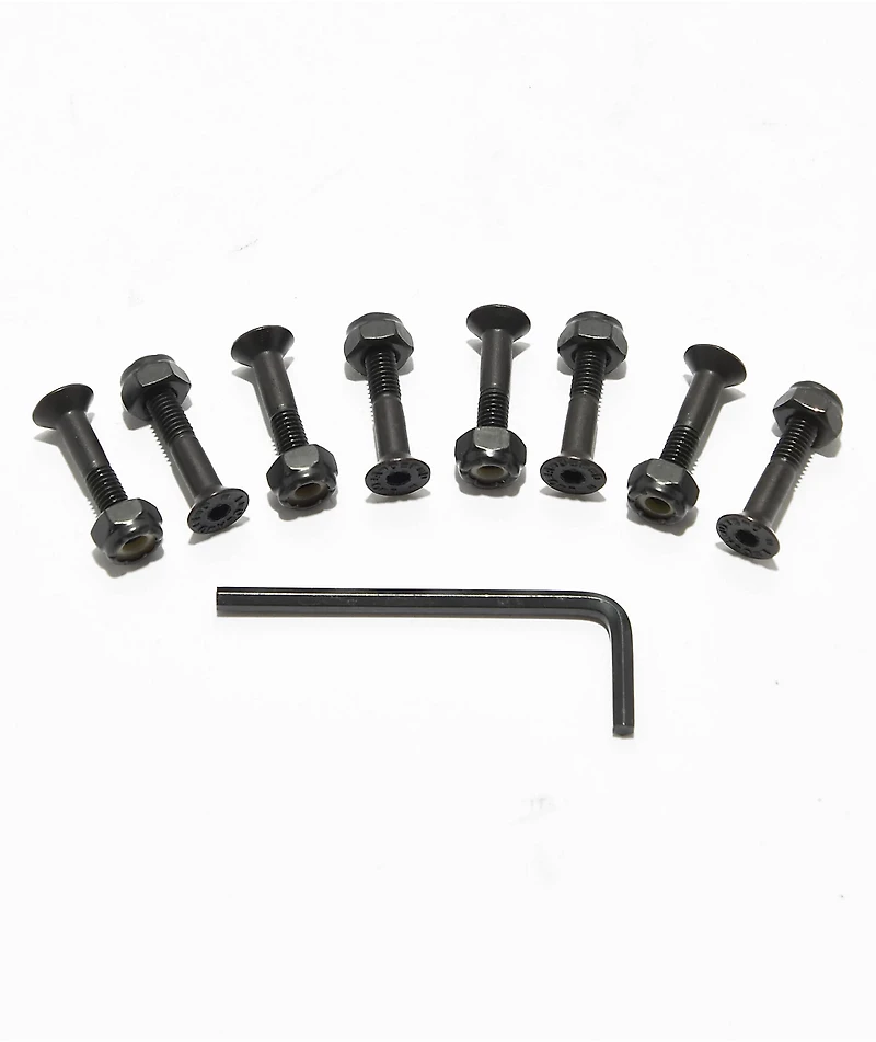 Loaded Counter Sunk 1" Skateboard Hardware
