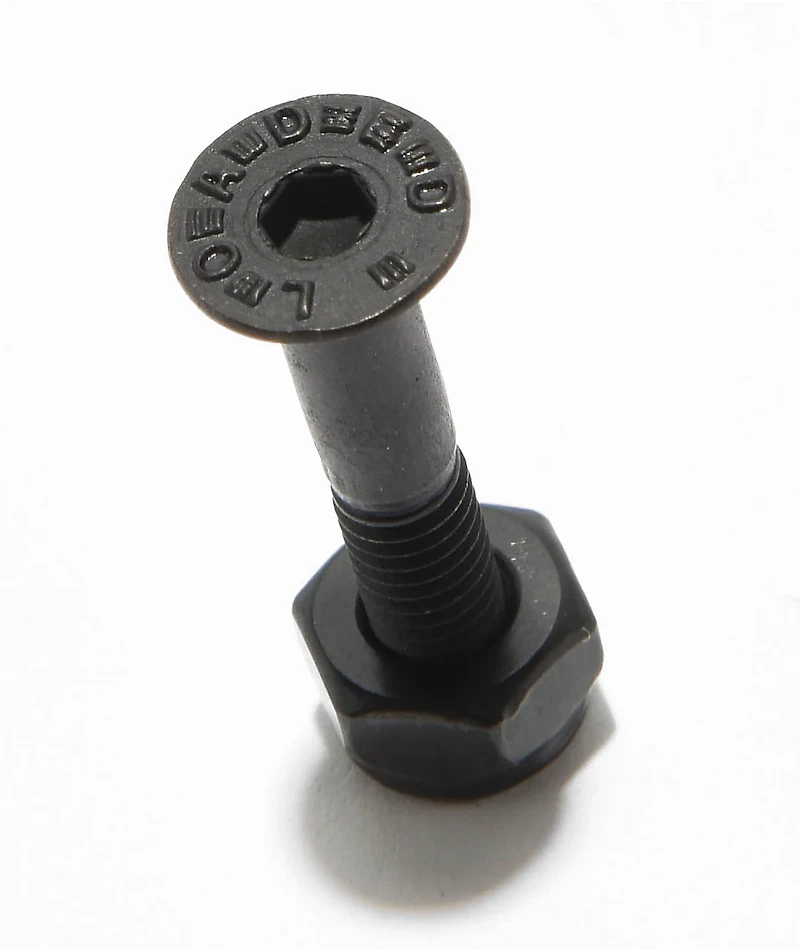 Loaded Counter Sunk 1" Skateboard Hardware