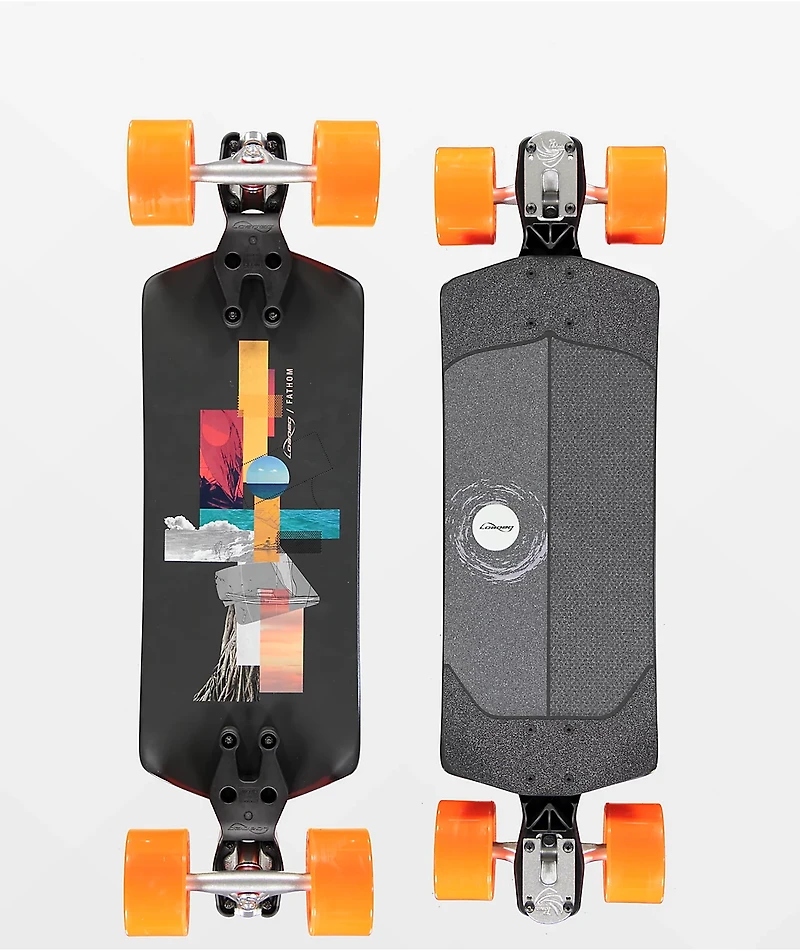 Loaded Fathom 33" Double Drop Through Longboard Complete