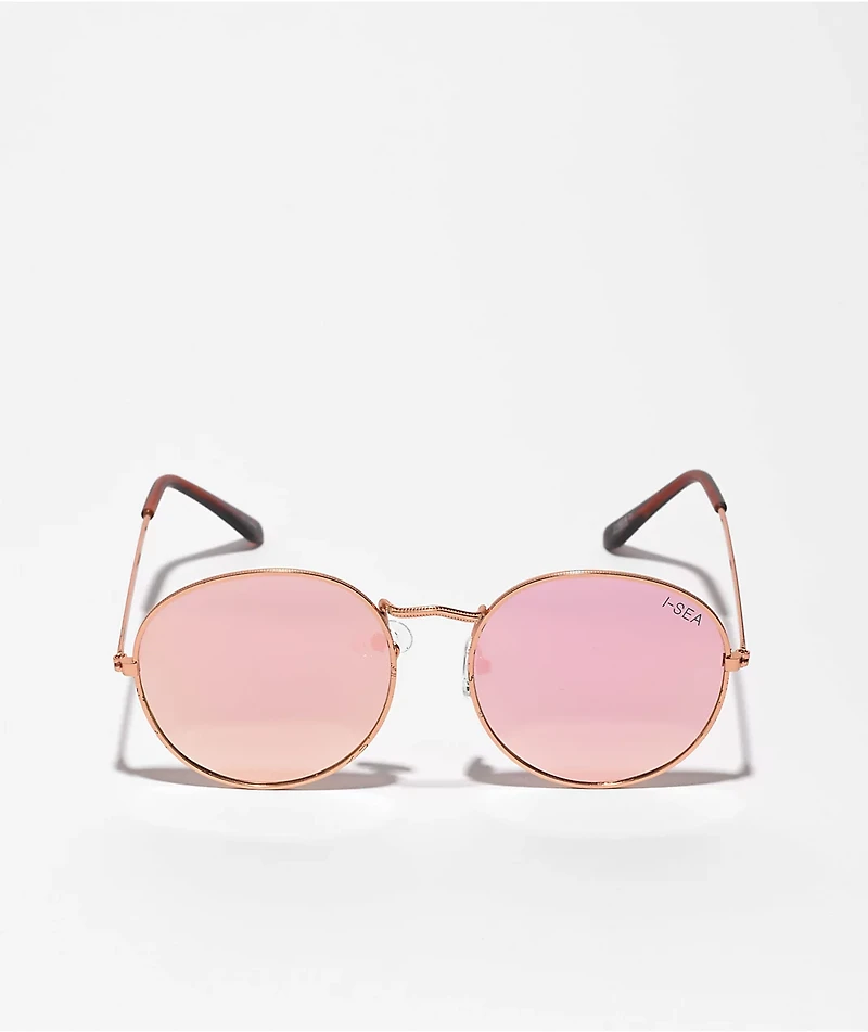 London Rose Gold Polarized Sunglasses