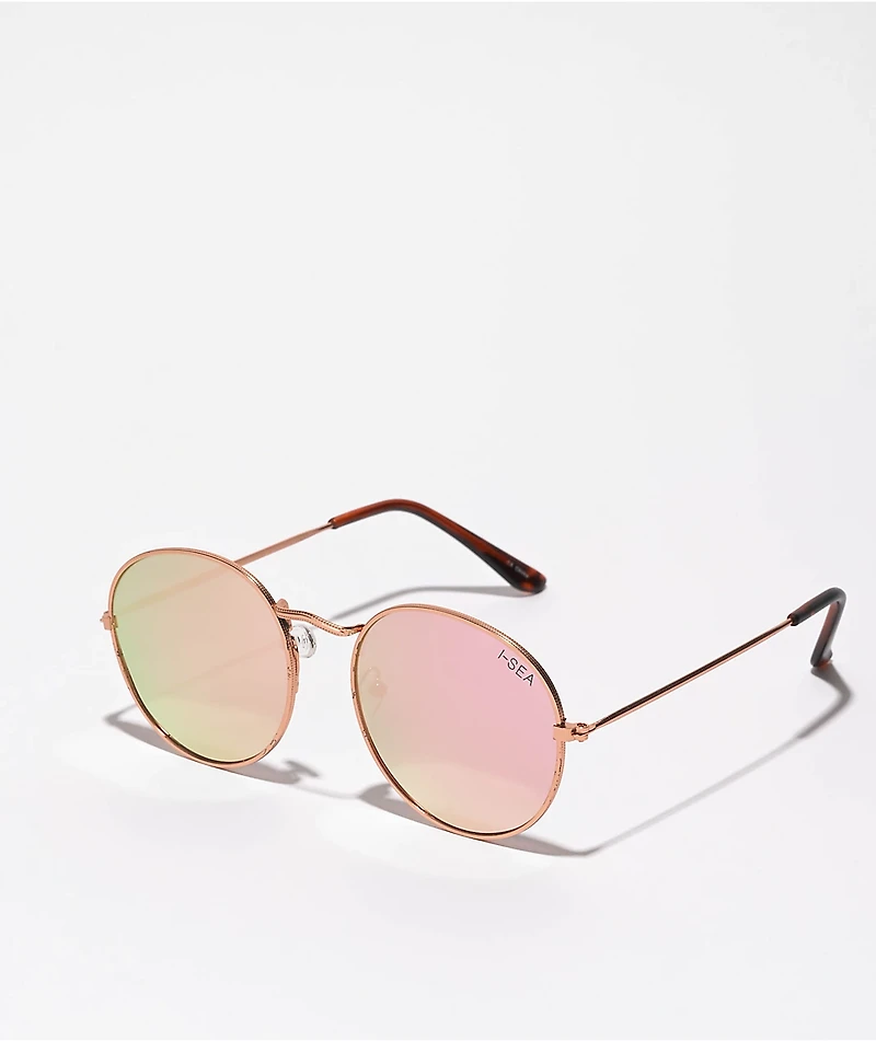 London Rose Gold Polarized Sunglasses