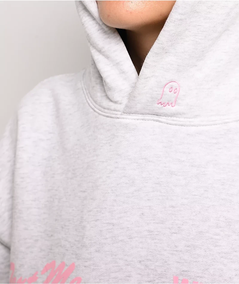 Lonely Ghost Text Me When You Get Lonely Heather Grey Hoodie