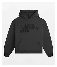 Lonely Ghost Ways To Say I Love You Black Hoodie