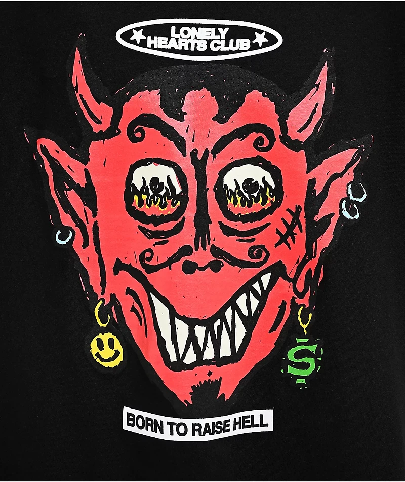 Lonely Hearts Club The Devil Inside Black T-Shirt
