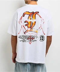 Lonely Hearts Club Tough Times White T-Shirt