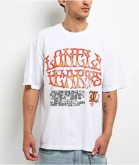Lonely Hearts Club Tough Times White T-Shirt